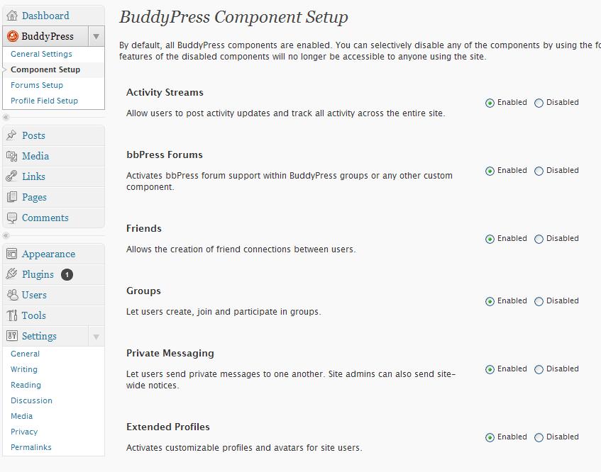 budypress, rede social, plugin wordpress